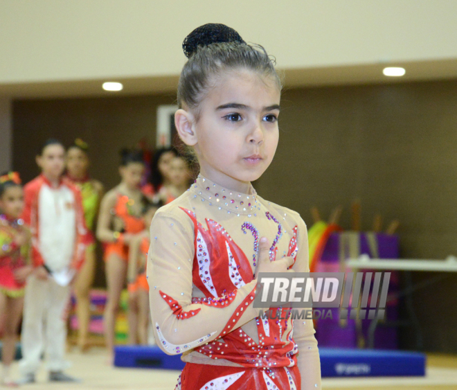 Akrobatika gimnastikası üzrə Azərbaycan və Bakı birinciliyi başlayıb. Azərbaycan, Bakı, 20 may 2016